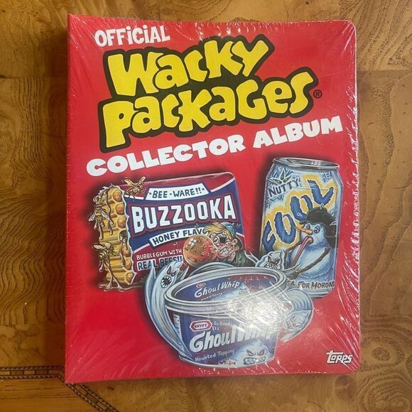 Official Topps 2005 Wacky Packages Collectors Album - Picture 1 of 7